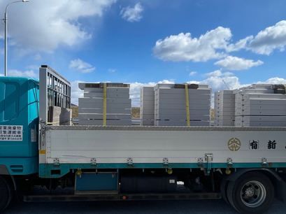 建築資材等重量物を中心に幅広く対応しております